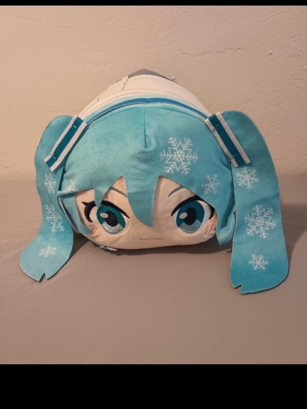 Piapro Snow Miku Potekoro Mascot Plush